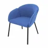 Lu Zi Furniture - Nordic light luxury chair backrest for bedroom girls' home use, popular makeup stool, dressing table, simple and ins-style makeup chair Specification image